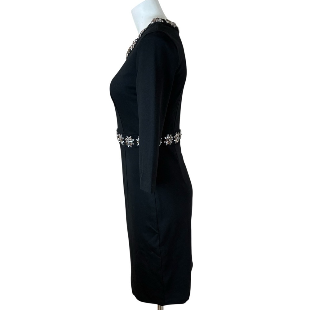 BODEN Matilda Crystal Embellished Black Dress- 6P - Picture 8 of 16
